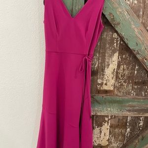 Vince Camaro pink wrap dress